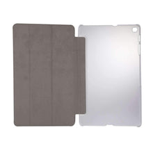 Load image into Gallery viewer, AMZER 3-Fold Silk Texture Flip Case with Holder For Samsung Galaxy Tab