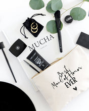 Load image into Gallery viewer, Best Maid of Honor Ever Cotton Canvas Cosmetic Bag