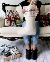 Load image into Gallery viewer, Grandma Christmas Stocking