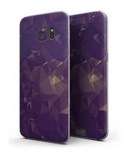 Load image into Gallery viewer, Abstract Purple and Gold Geometric Shapes - Full Body Skin-Kit for the
