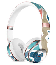 Load image into Gallery viewer, Blue, Pink, and Tan Sections Full-Body Skin Kit for the Beats by Dre