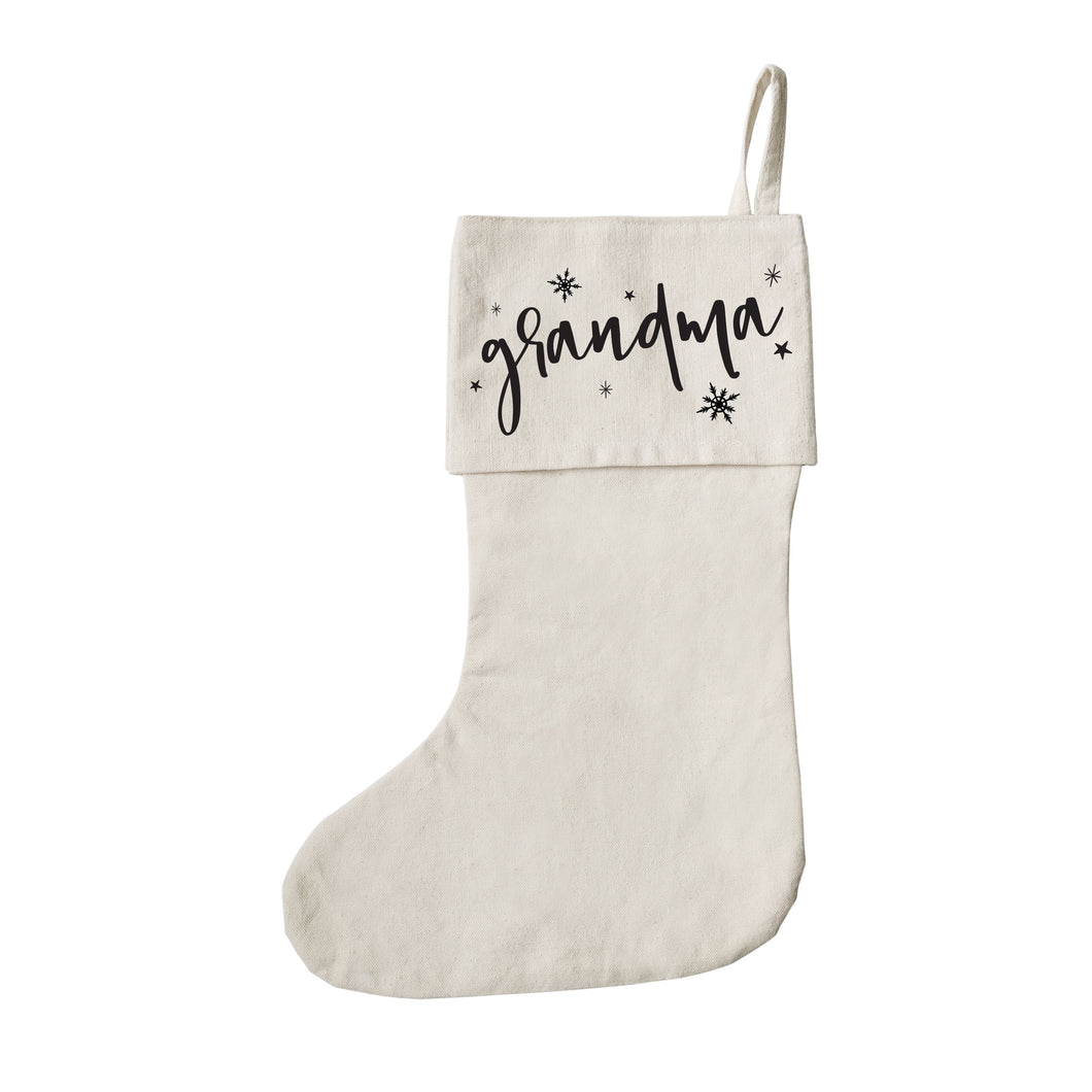 Grandma Christmas Stocking