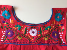 Load image into Gallery viewer, Maxi Isidra, Folk Dress with Embroidered Flowers