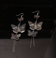 Load image into Gallery viewer, Slinky Big Butterfly Earrings