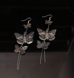 Slinky Big Butterfly Earrings