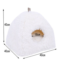 Load image into Gallery viewer, Pet Dog Bed House Warm Soft Breathable