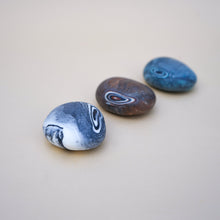 Load image into Gallery viewer, Pebble Soap with Spiral Pattern in Brown