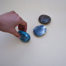 Load image into Gallery viewer, Pebble Soap with Spiral Pattern in Brown