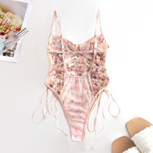 Load image into Gallery viewer, Women Teddy lingerie Sexy Underwear Erotic Corset Lace Mesh Sleepwear