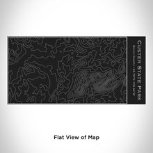 Load image into Gallery viewer, Custer State Park - South Dakota Map Insulated Bottle in Matte Black
