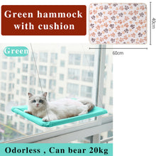 Load image into Gallery viewer, Cat Hammock Cute Hanging Beds Comfortable Sunny Seat Window Mount Pet product Soft Pet Shelf Supplies Detachable Bearing 20kg