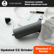 Load image into Gallery viewer, TIMEMORE Chestnut C2 Upgrade Manual Coffee Grinder Portable High Quality Hand Grinder Mill With Double Bearing Positioning